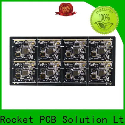 Rocket PCB plated gold column pcb for wholesale