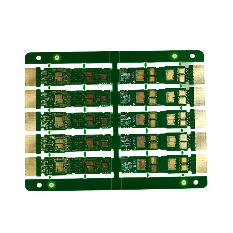 Rocket PCB gold plated holes fingers for import-2
