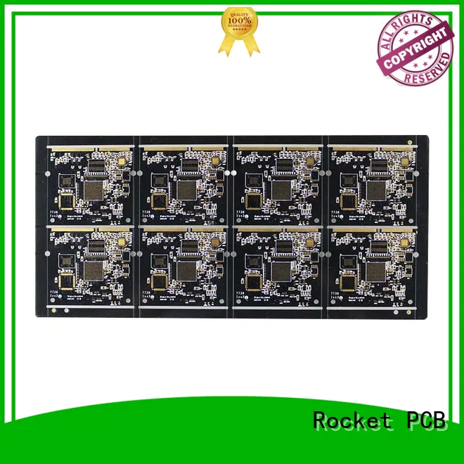 Rocket PCB plated gold finger pcb connector import