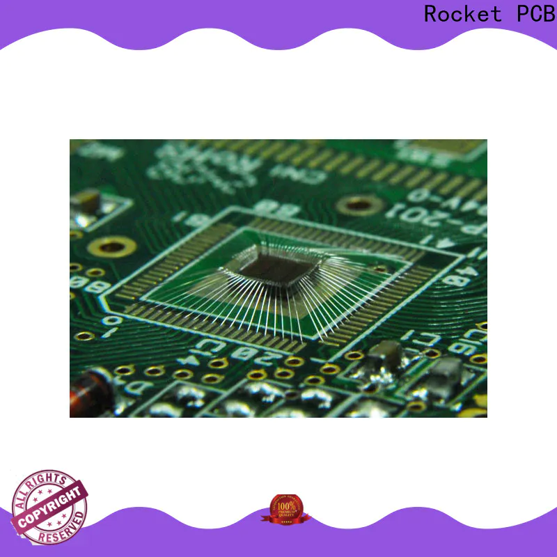 Rocket PCB surface ic wire bonding bulk fabrication for automotive