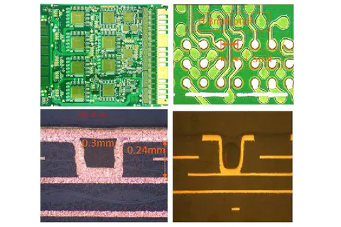 Skip Microvia PCB