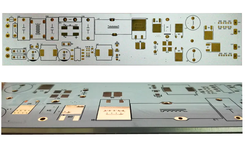 Rocket PCB base aluminum circuit board circuit for digital device