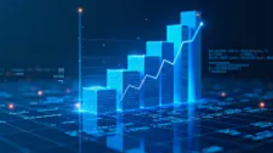 Upward trend chart
